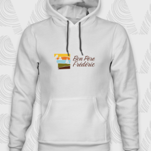 CHANDAIL À CAPUCHON - BLANC