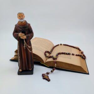 PROMOTION - STATUE ET CHAPELET PÈRE FRÉDÉRIC